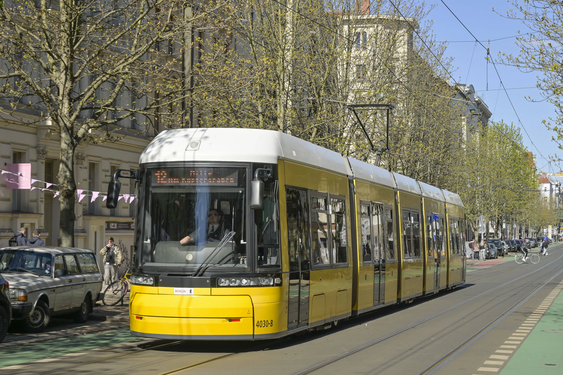 Die M12 ist eine der betroffenen Tramlinien.