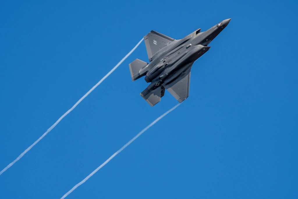 Ein F-35-Kampfjet der US-amerikanischen Luftwaffe