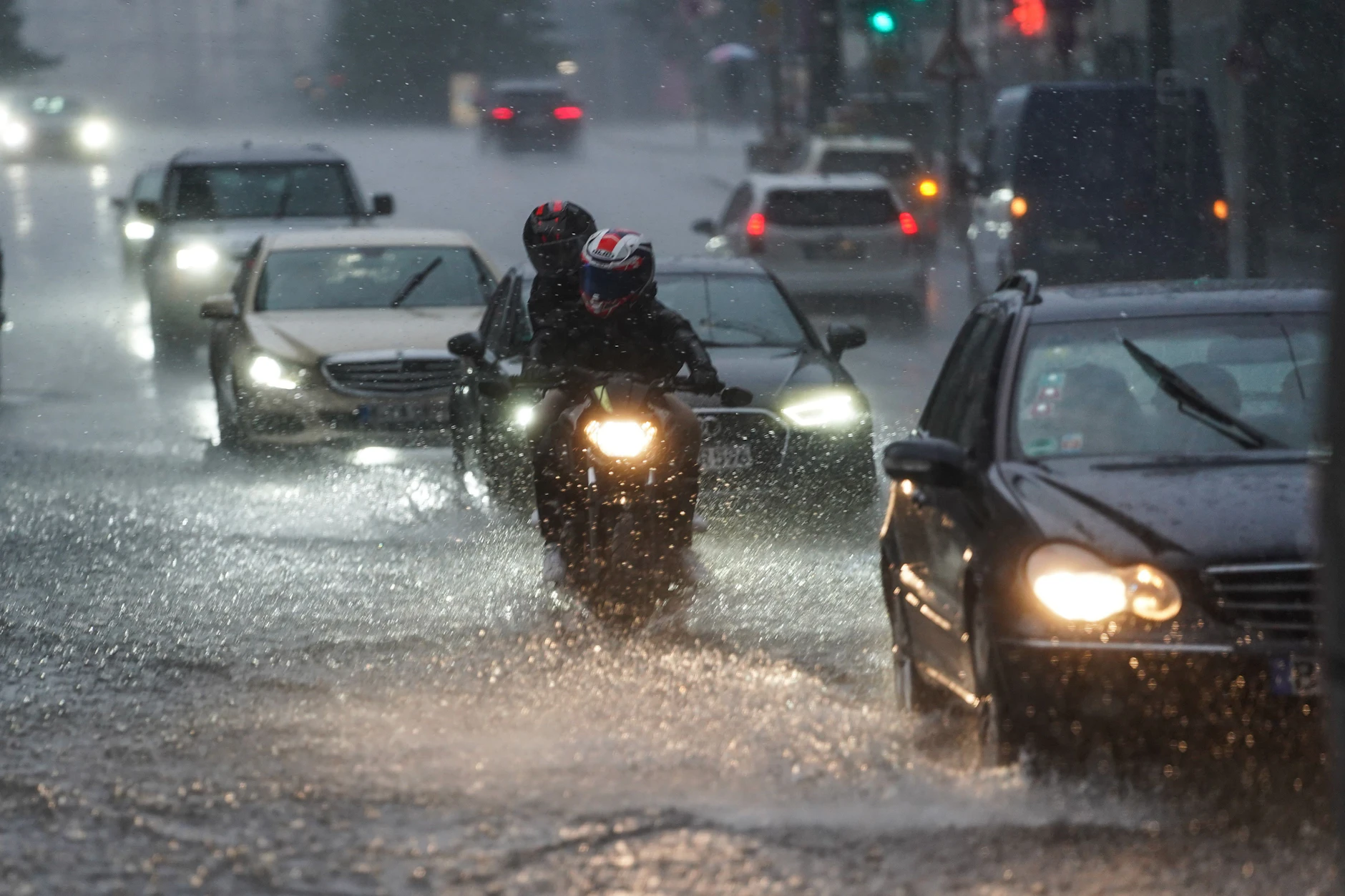 Berlin muss sich auf Starkregen und Gewitter einstellen.