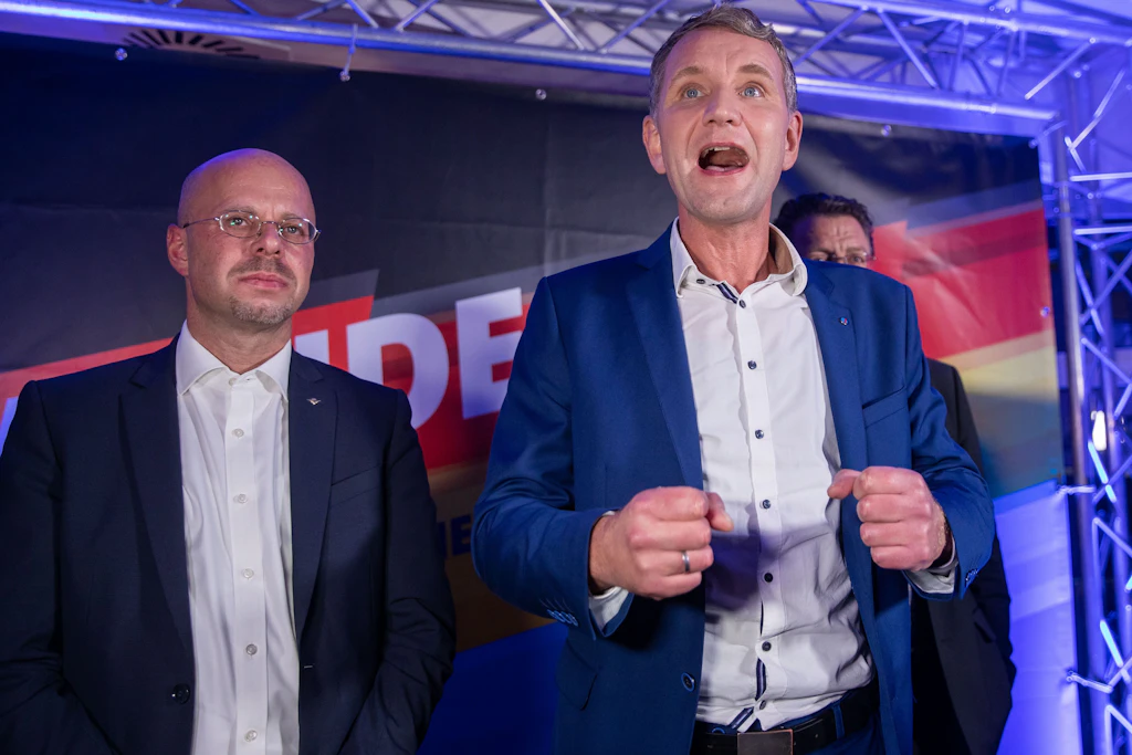 Höckes AfD legt zu.