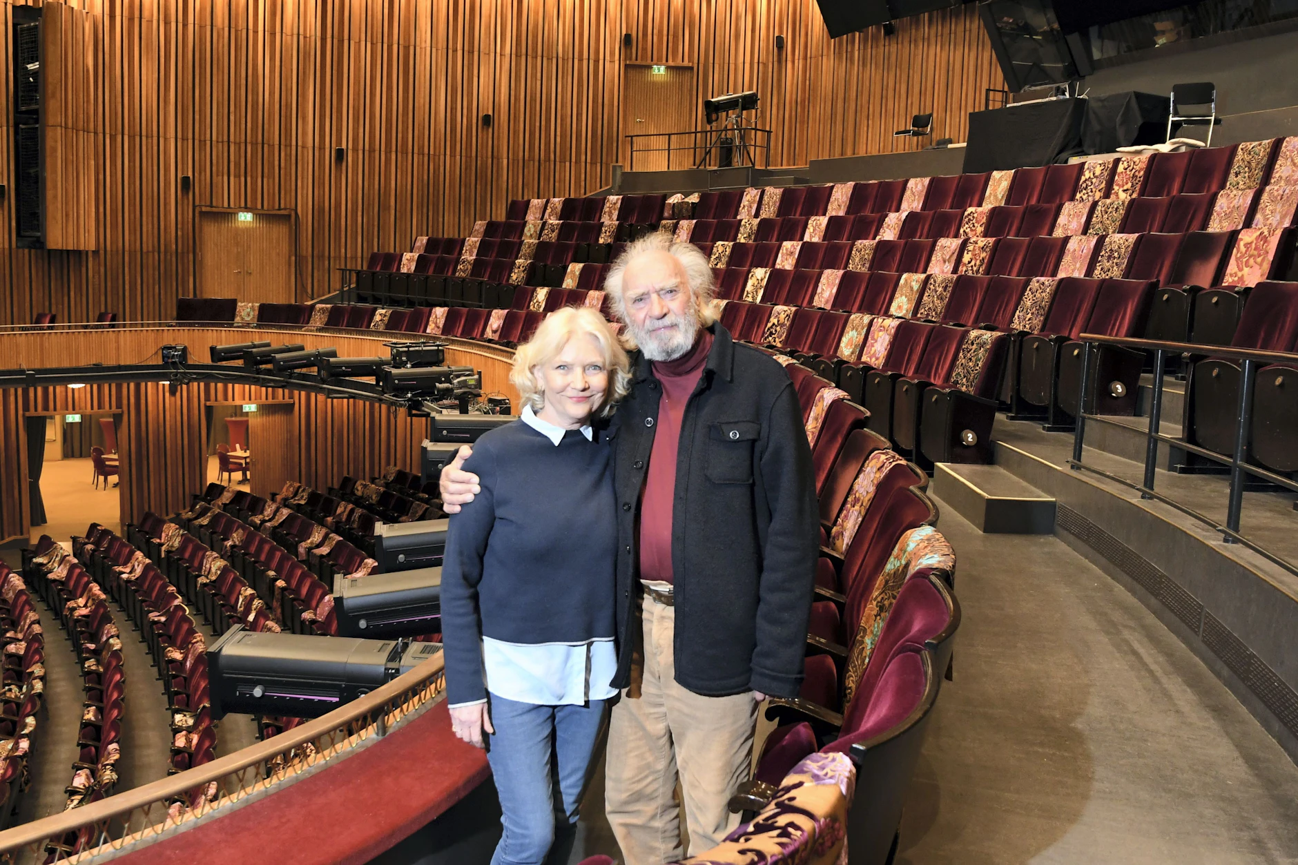 Die waren ein Ehepaar und Berufskollegen: Rita Feldmeier und Achim Wolff.