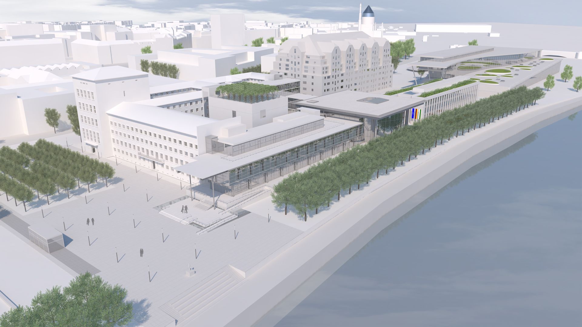 Erweiterungsbau am Sächsischen Landtag: Spatenstich für 317-Millionen-Projekt