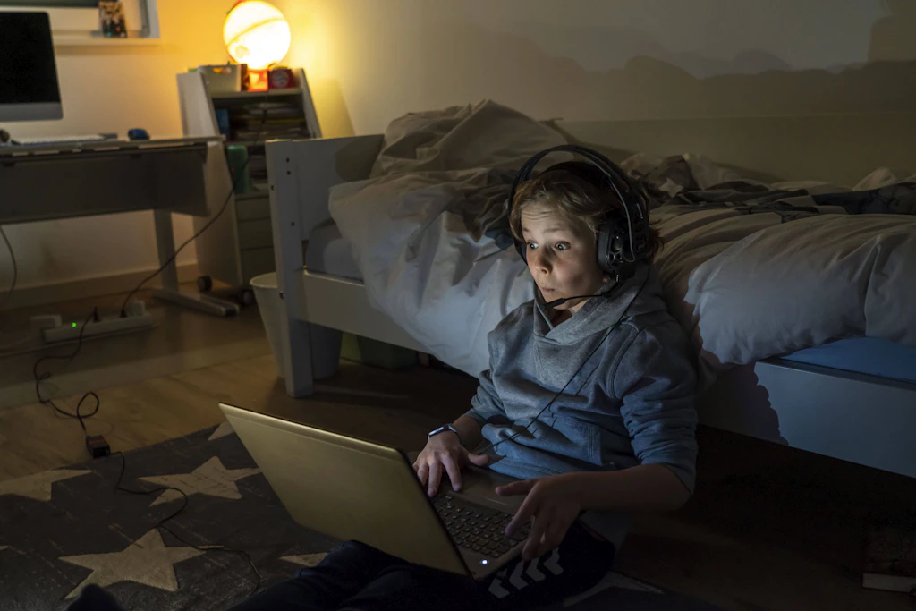 Immer eine beliebte Ablenkung bei den Kindern sind Computerspiele.