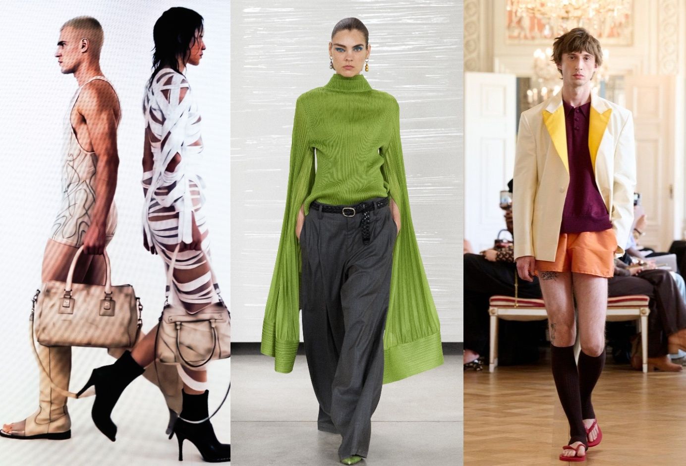 Wohnzimmer-Intimität und KI-Models: So unkonventionell startete die Berliner Fashion Week