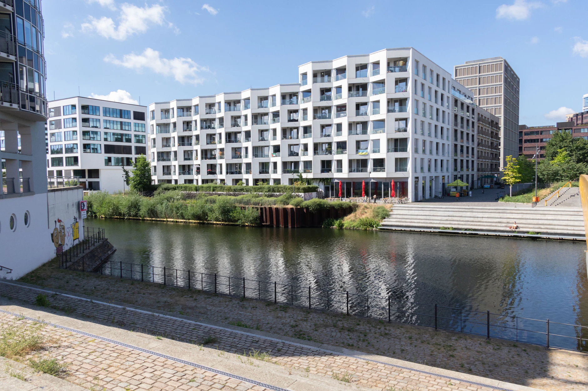 Hier wurde Günter Liftin erschossen, als er versuchte, durch den Fluss in den Westen zu gelangen.