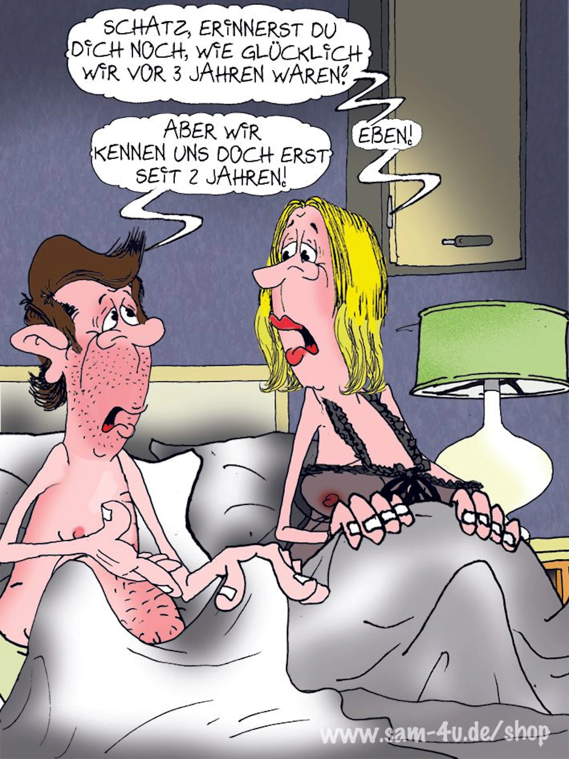 Der Cartoon des Tages bereichert jeden Tag unsere Rubrik Witz des Tages. Zeichner Sam Paff fängt den Berliner Humor auf ganz besondere Weise ein.