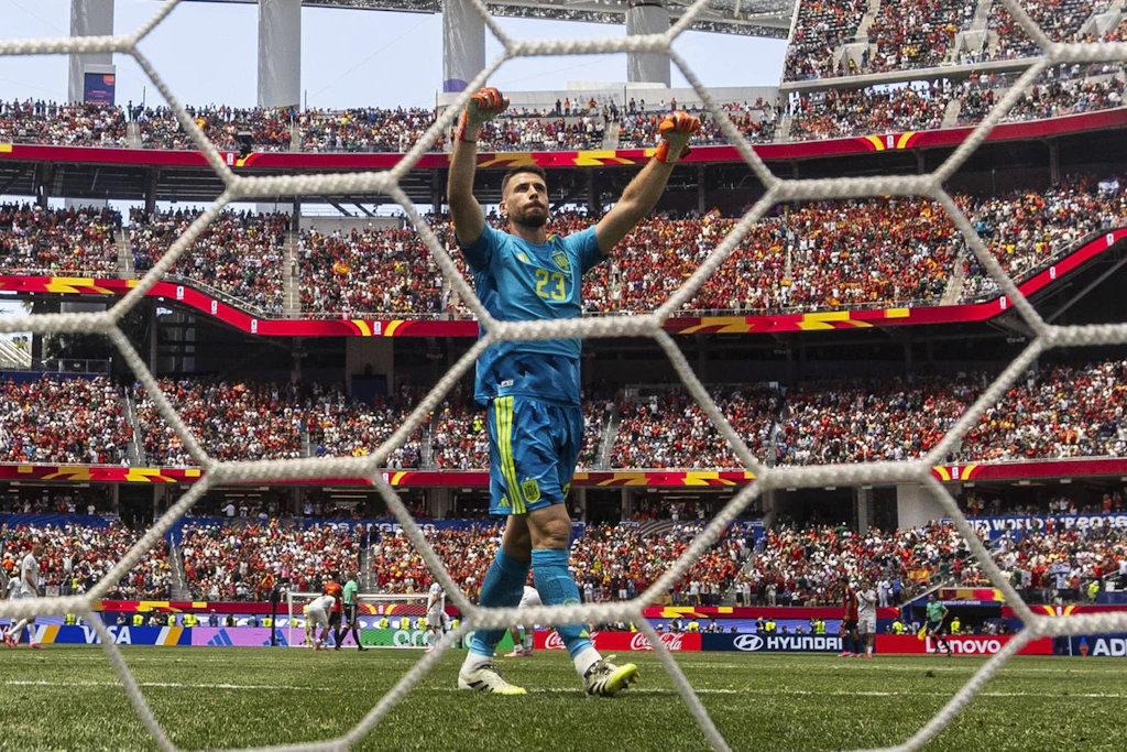 Unai Simón: Der spanische Keeper ist nun seit 519 WM-Minuten ohne Gegentor.