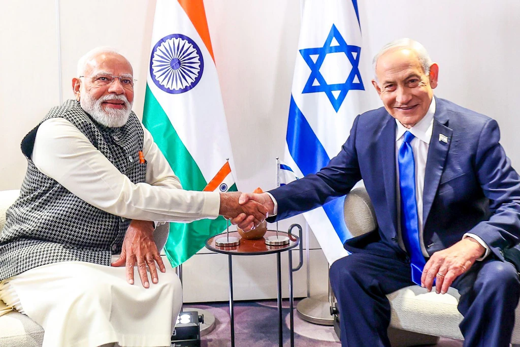 Narendra Modi traf am 25. Februar 2026 in Israel Premierminister Benjamin Netanjahu zum Auftakt seines zweitägigen Staatsbesuchs.