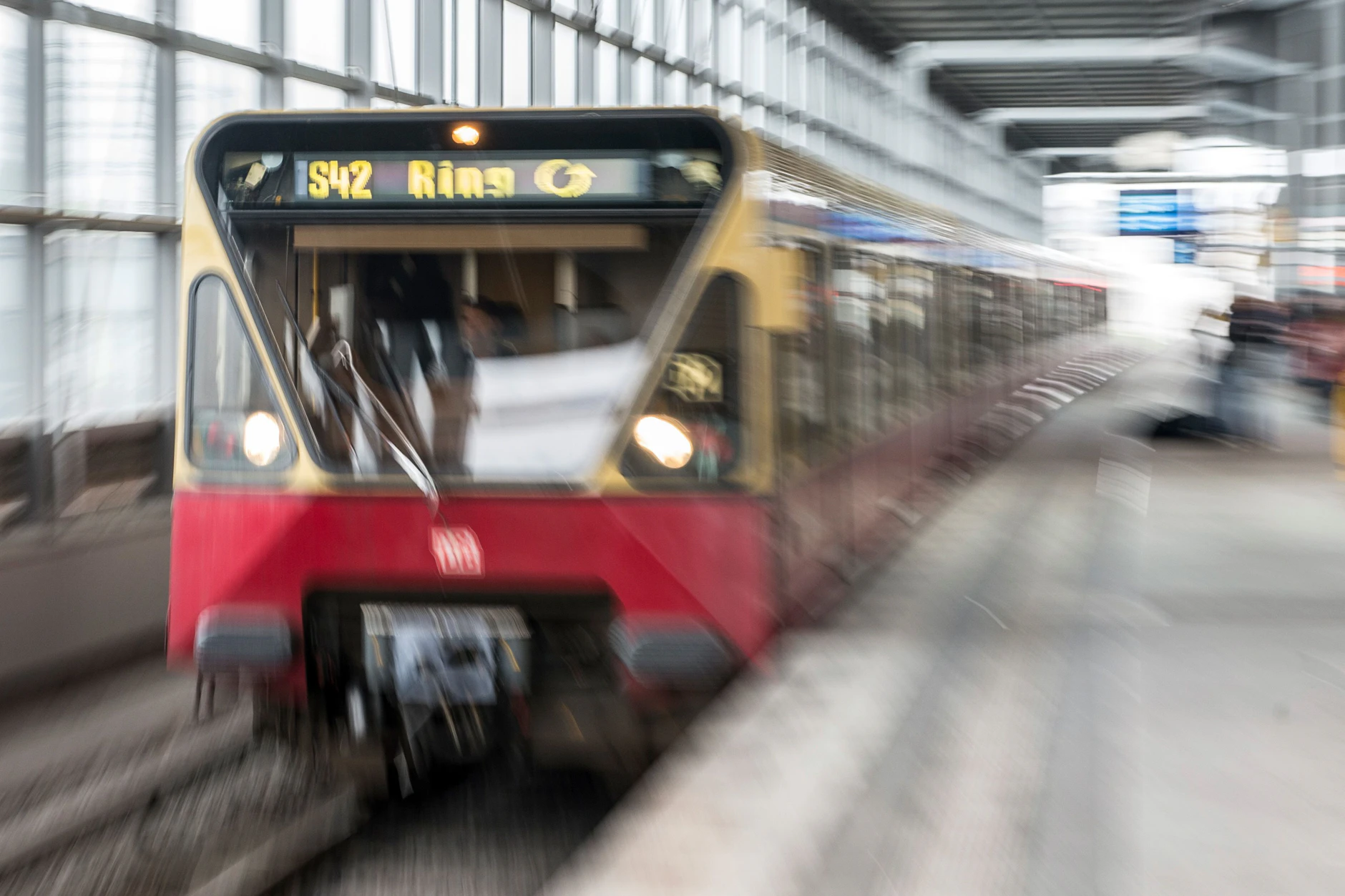 Am Bahnhof Südkreuz geht gerade nichts mehr.