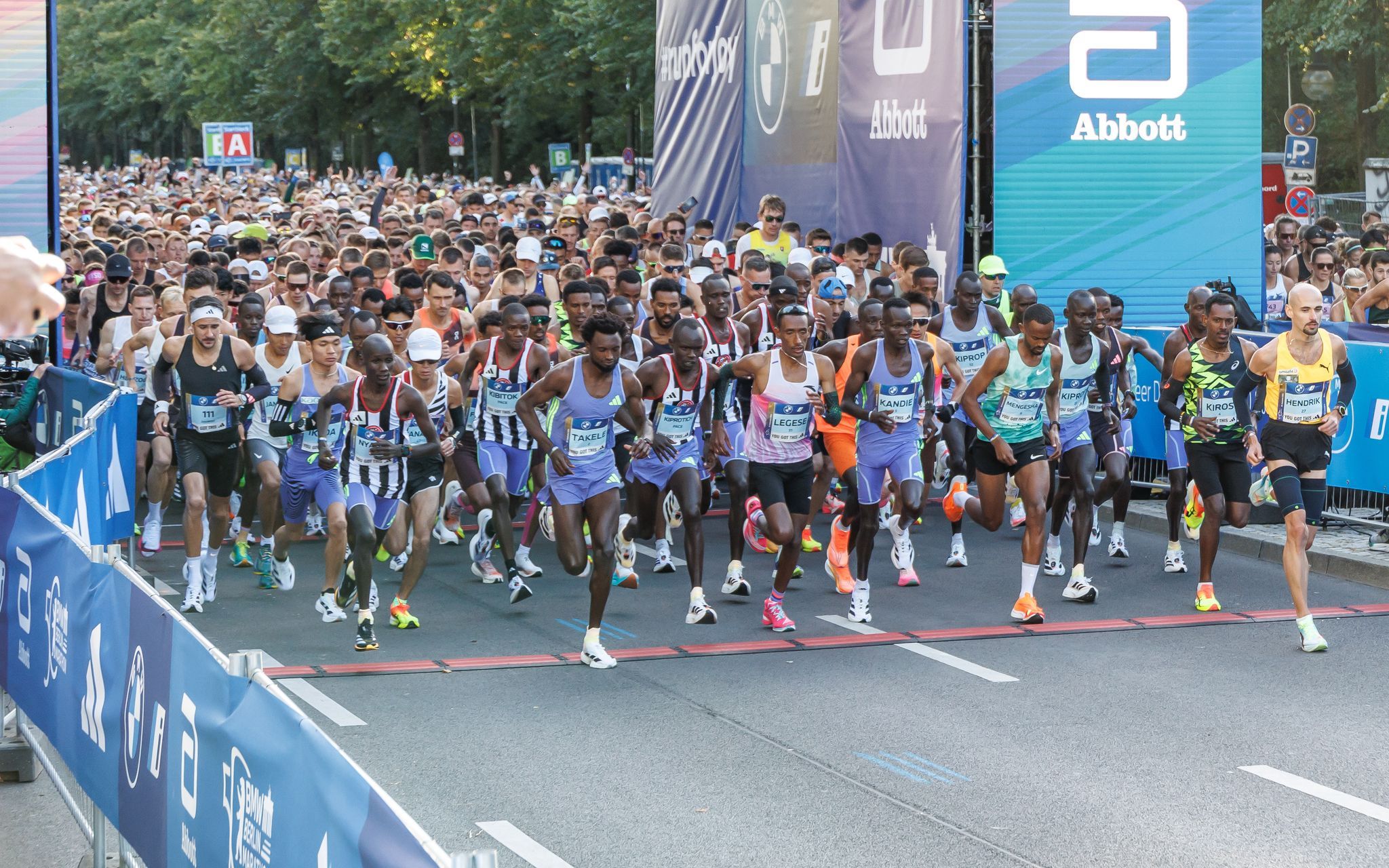 „Generalprobe“ vor Berlin-Marathon: Tausende Läufer legen Steglitz lahm