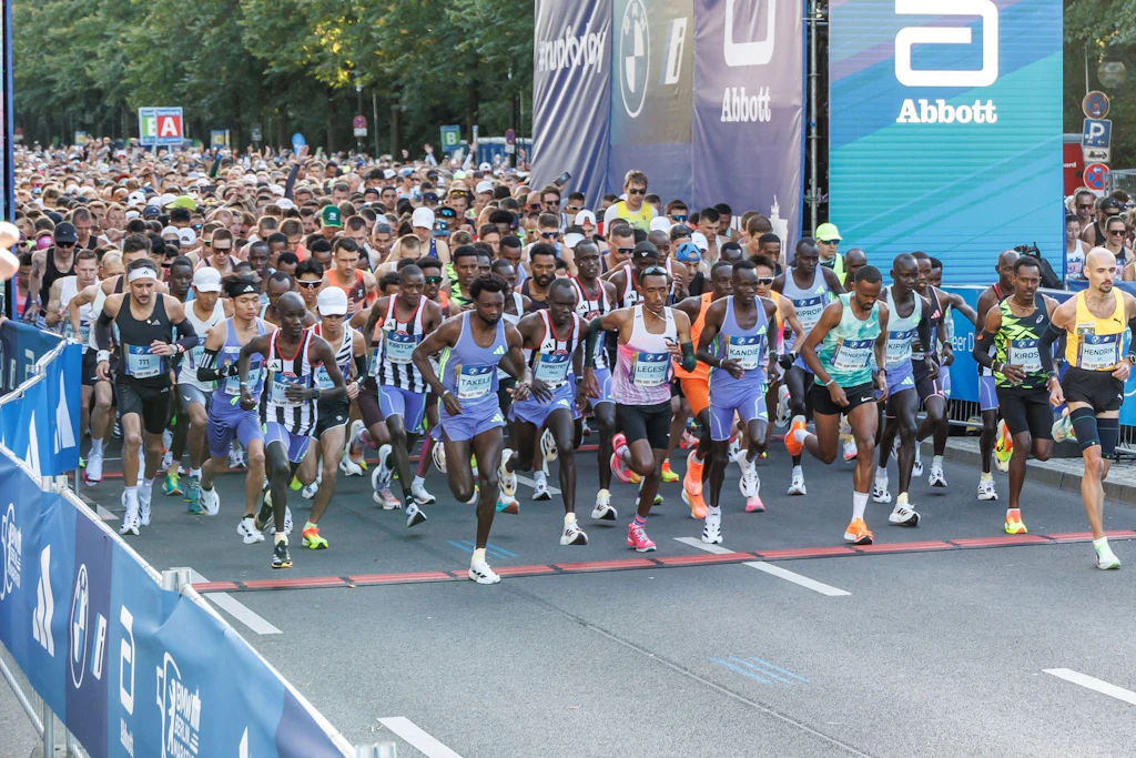 Ganz so voll wie hier, beim 50. BMW-Marathon 2024, wird es in Steglitz wohl nicht werden.
