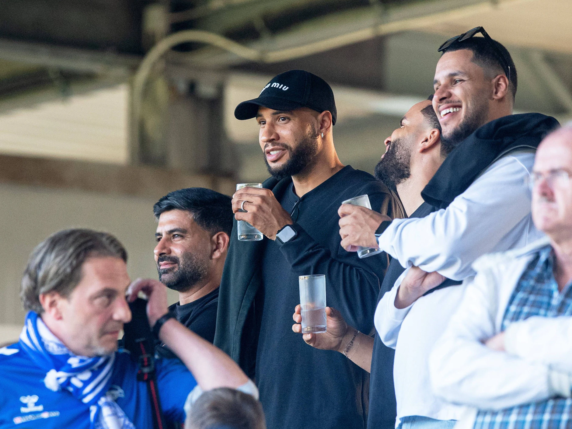 John Anthony Brooks besuchte schon vergangene Saison oft die Heimspiele der VSG Altglienicke.