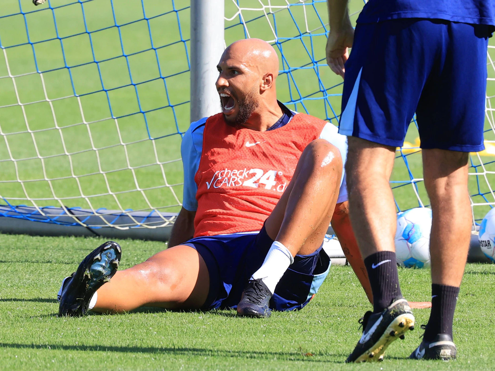 Anfang September 2024 verrenkte sich John Anthony Brooks beim Hertha-Training brutal seinen rechten Knöchel und konnte anderthalb Jahre nicht spielen.