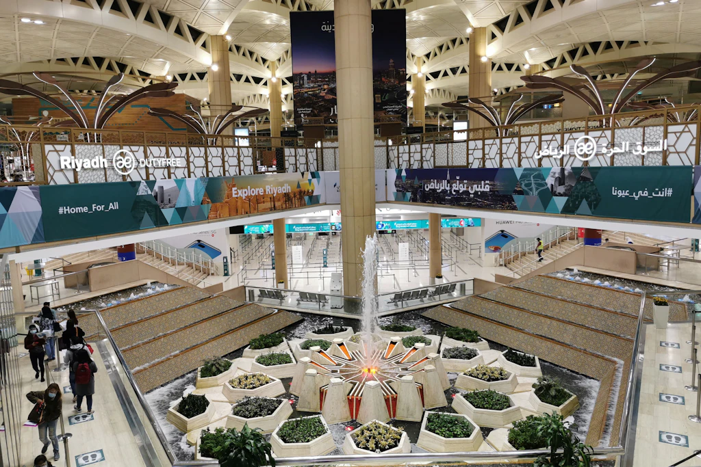 Der internationale Flughafen in Riad. Die Huthis haben einen Angriff auf den Airport gemeldet.