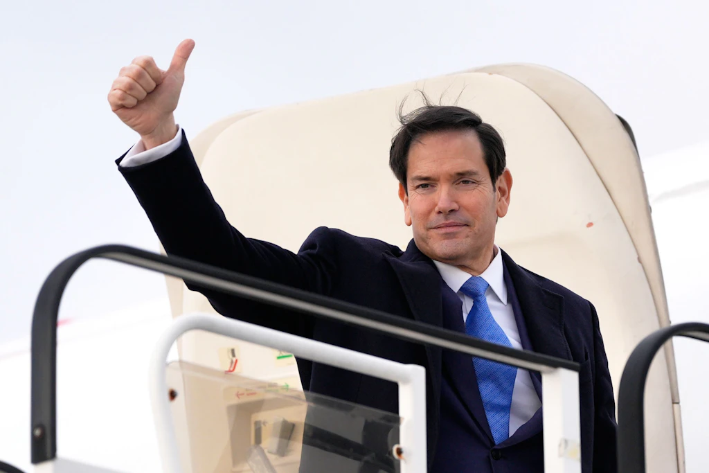 US-Außenminister Marco Rubio. Sein Ministerium will Fördergelder an europäische Gruppen vergeben.