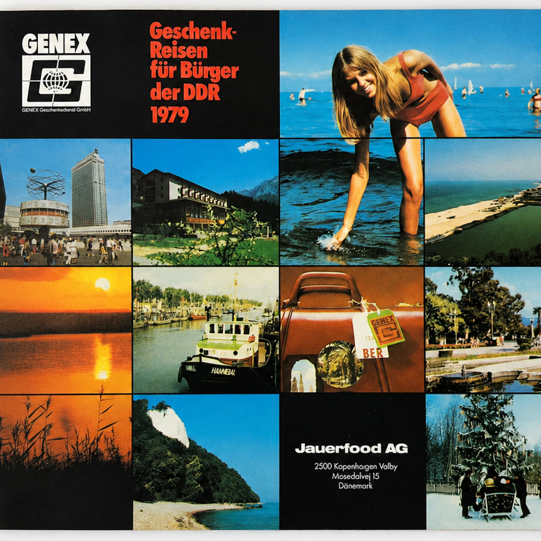Von der Ostsee bis in die Berge: Mit diesem Genex-Katalog verkaufte die DDR Urlaubsreisen gegen D-Mark – aber für DDR-Bürger.