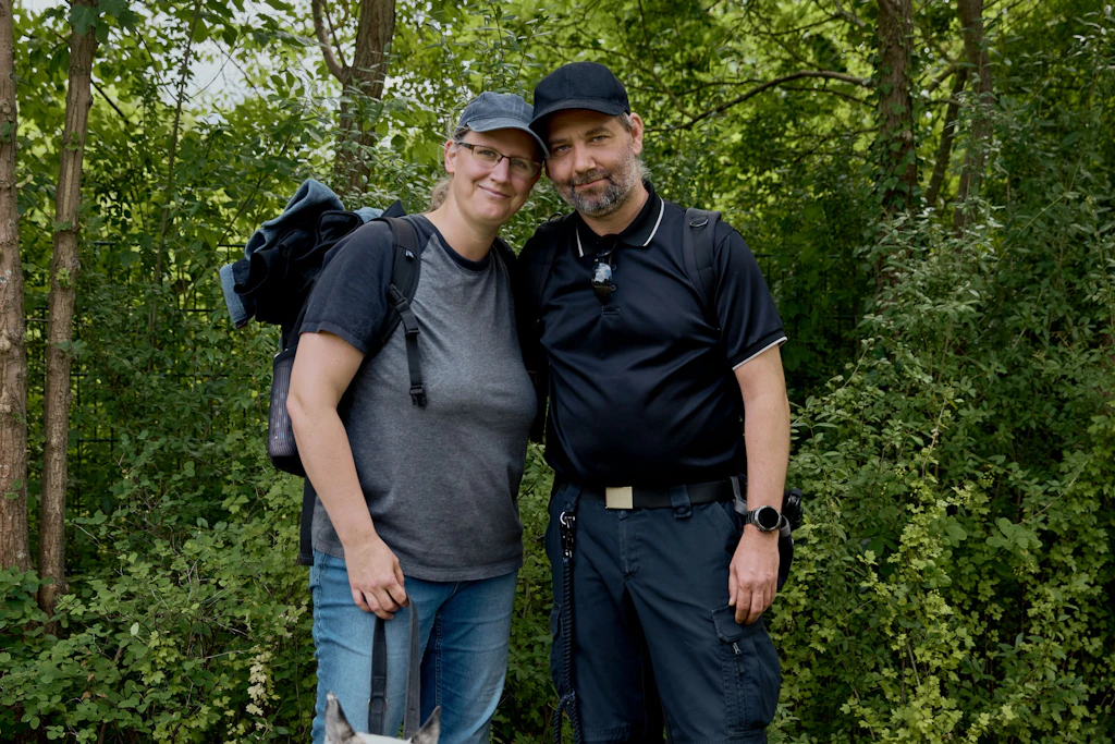 Martin und Heike lernten sich vor sechs Jahren beim Gassigehen kennen.