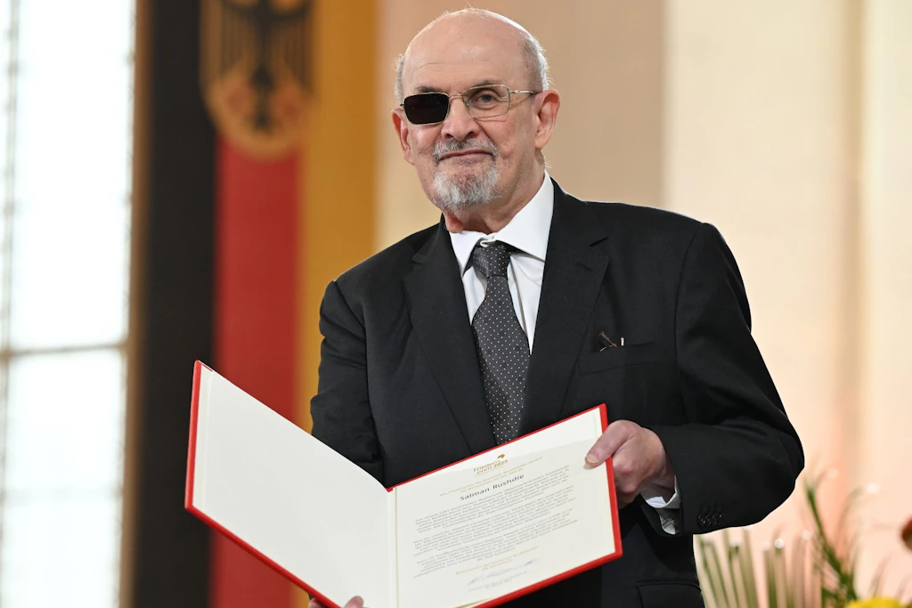 Salman Rushdie wurde 2023 mit dem Friedenspreis des Deutschen Buchhandels ausgezeichnet.