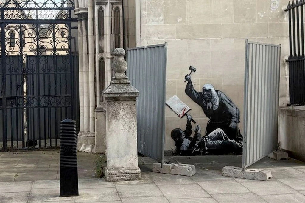 Rechtsstaat vernichtet Kunst: Die Entfernung eines Banksy-Murals kostete 100.000 Euro