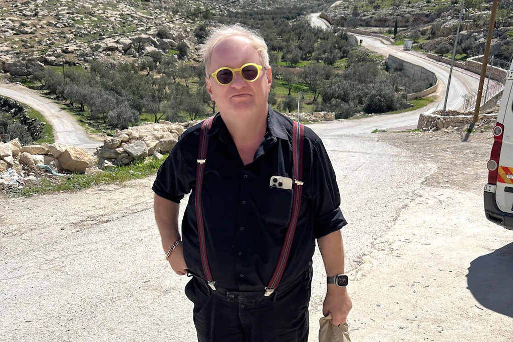 Der israelisch-amerikanische Bestsellerautor Tuvia Tenenbom in Palästina