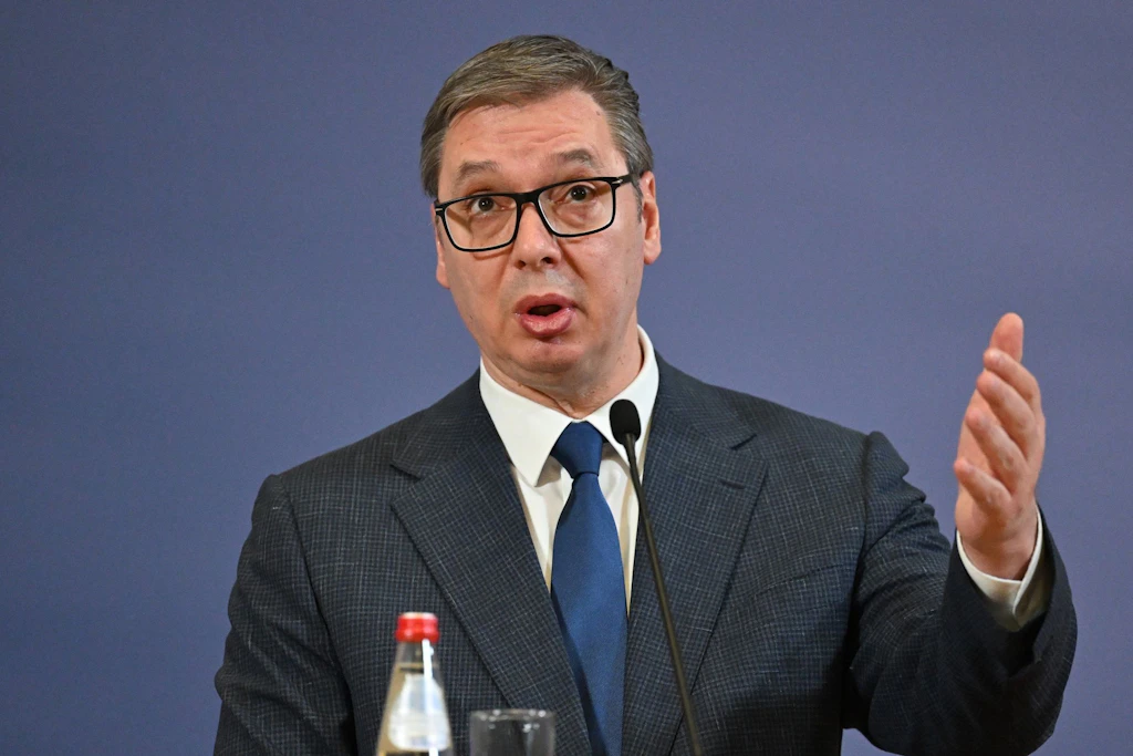 Der serbische Präsident Aleksandar Vucic