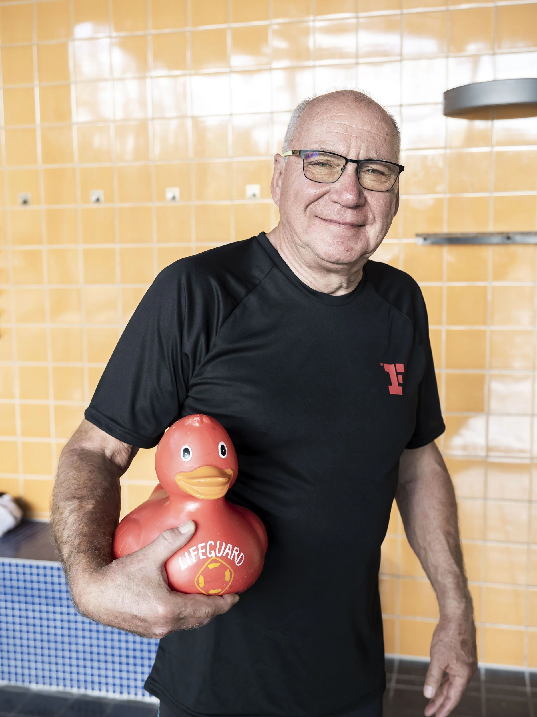 Jürgen Glas (70) ist im Wasser in seinem Element. Sich niemals selbst überschätzen, warnt er.