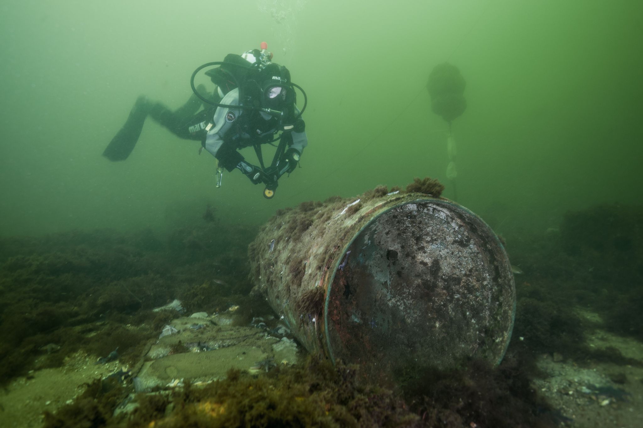 Munitionsreste in der Ostsee: Taucher prüfen 250 Verdachtsobjekte vor Graal-Müritz