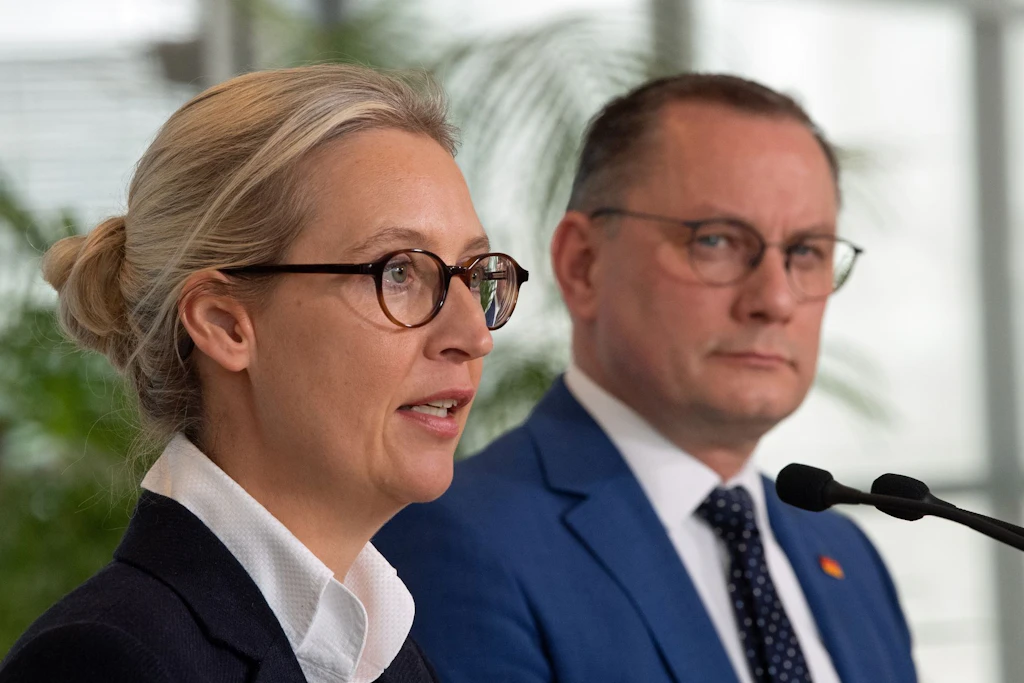 AfD-Spitze will NRW-Parteitag stoppen: Weidel und Chrupalla fordern neue Liste