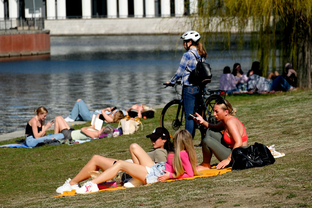 In den nächsten Tagen soll es in Berlin wieder sommerlich warm werden.