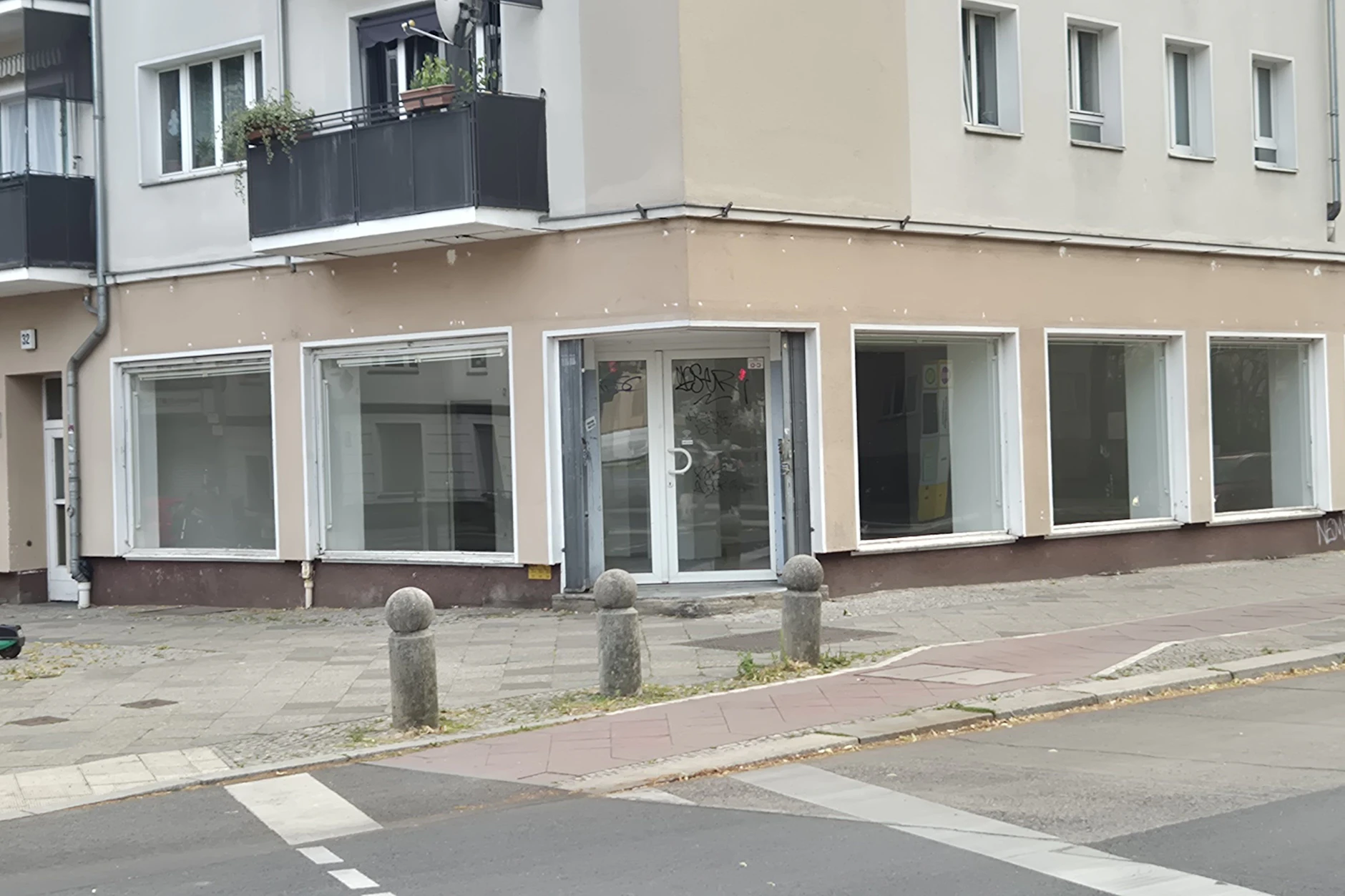 Der ehemalige Eck-Standort von Matratzen Concord steht nun leer.