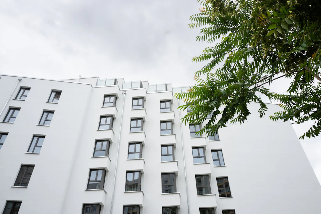 Das erste kommunale Azubi-Wohnheim in Berlin. Ab August sollen hier 154 Auszubildende einziehen.
