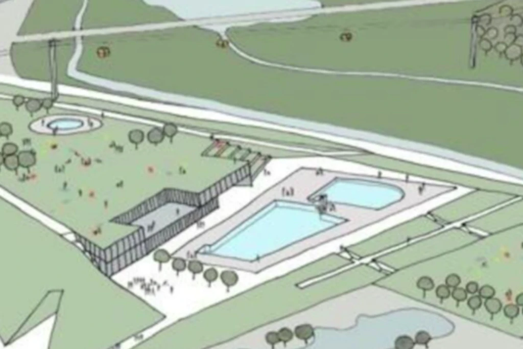 So könnte das Freibad am Kienberg einmal aussehen.