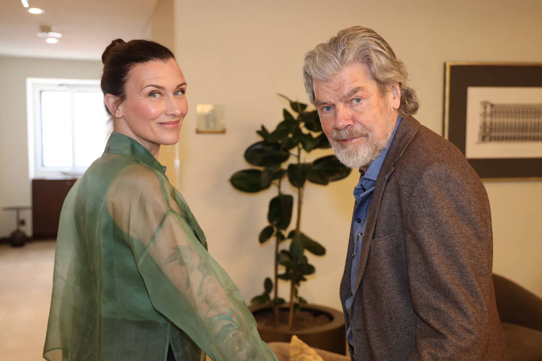 Reinhold und Diane Messner kürzlich beim Film Festival 2026 Bad Hofgastein in Wien. Die Kontaktversuche seiner Familie ignoriert er angeblich.