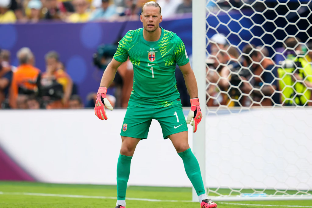 Orjan Nyland: Der Keeper war neben Erling Haaland der Garant für das Weiterkommen Norwegens.