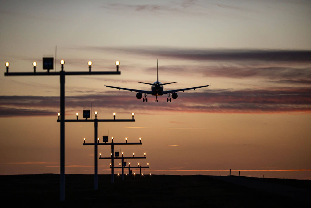 Flugzeuge durften am Mittwochabend weder landen noch starten.