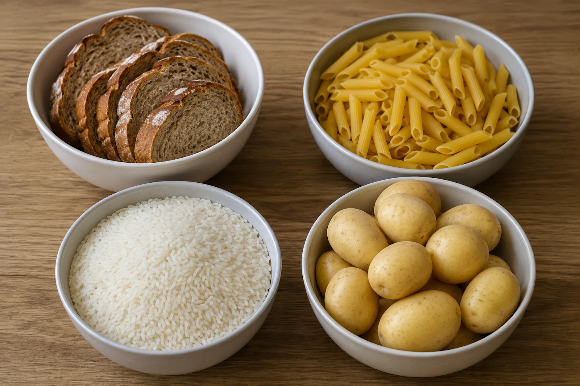 Geisterfischchen lieben es, sich von Brot, Nudeln, Reis oder Kartoffeln zu ernähren.
