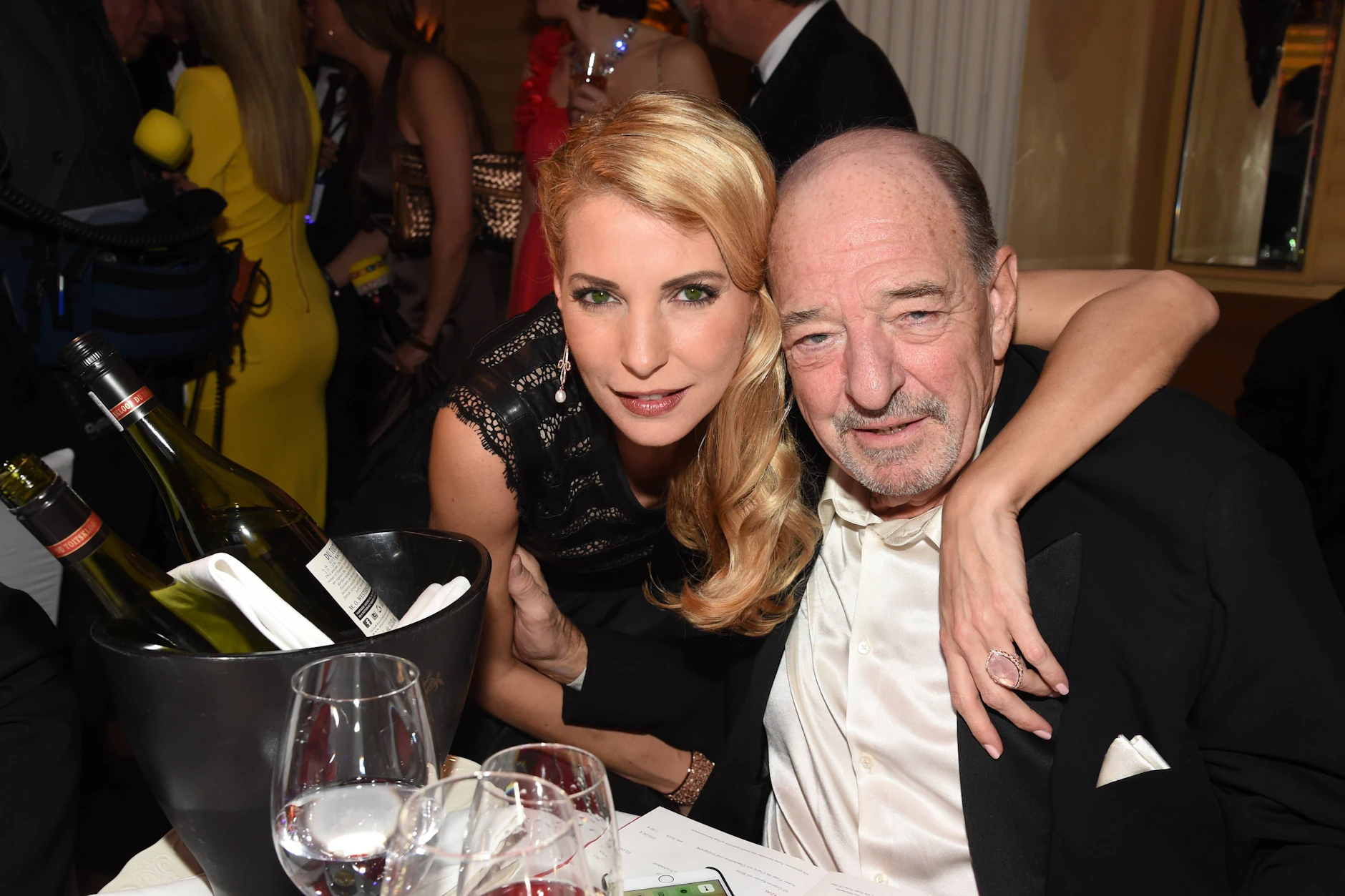 Giulia Siegel und Ralph Siegelim Jahr 2015.