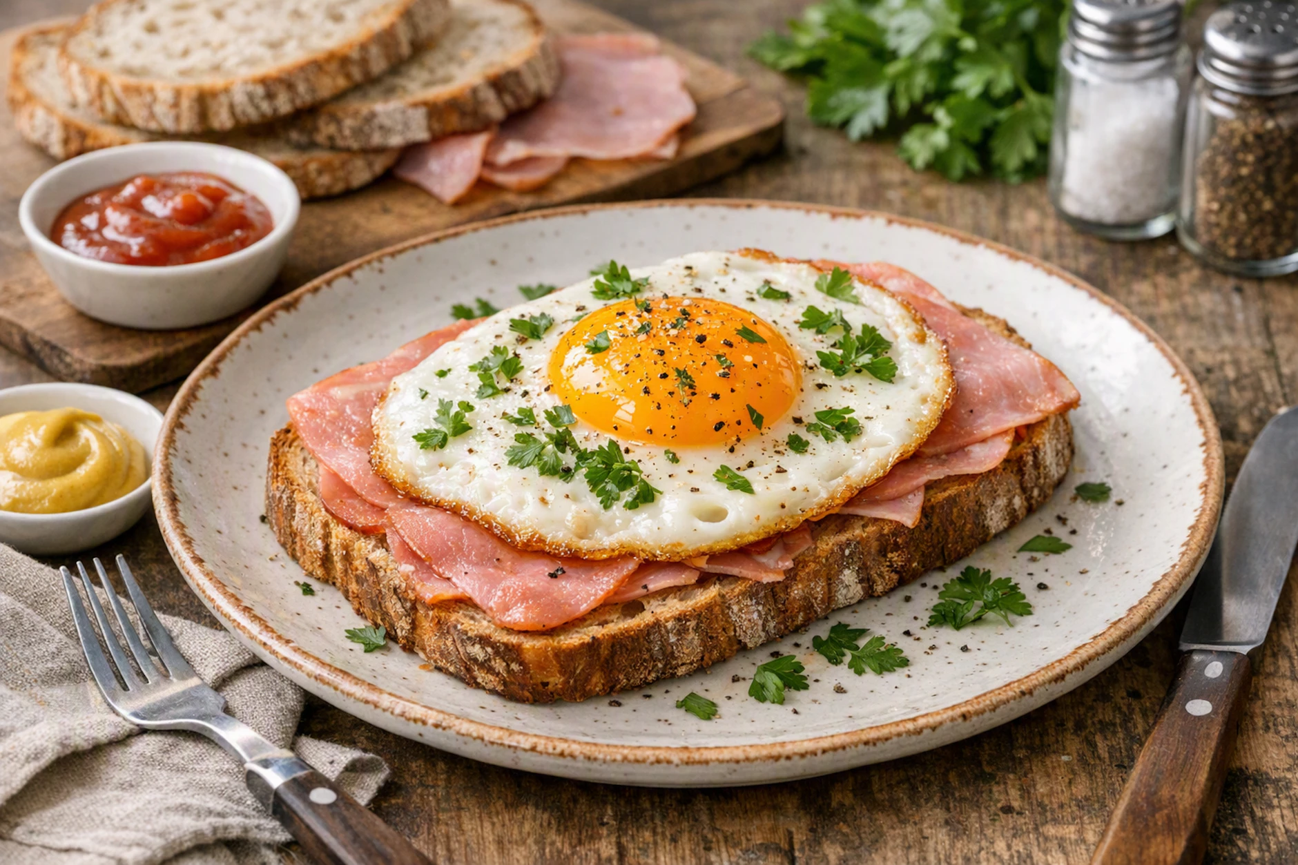 Leckere Hausmannskost für alle: Strammer Max ist ein Gericht, das schnell zubereitet ist und Ihnen garantiert das Abendbrot retten wird, wenn Sie mal gar keine Idee haben!