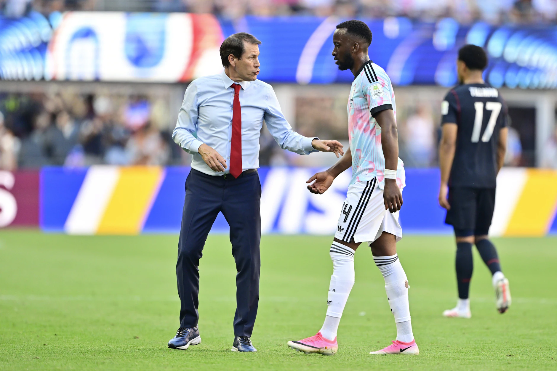 Belgiens Nationaltrainer Rudi Garcia baut bei der WM 2026 auf den schnellen Flügelstürmer Dodi Lukebakio.