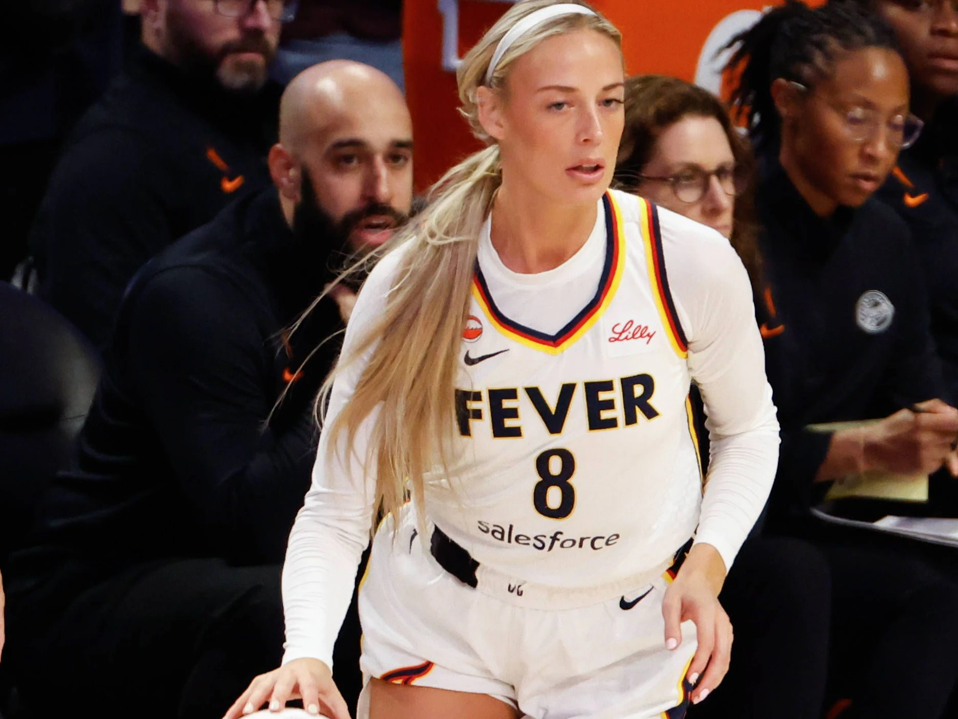Sophie Cunningham von Indiana Fever gehört zu den populärsten US-Basketballerinnen der WNBA.