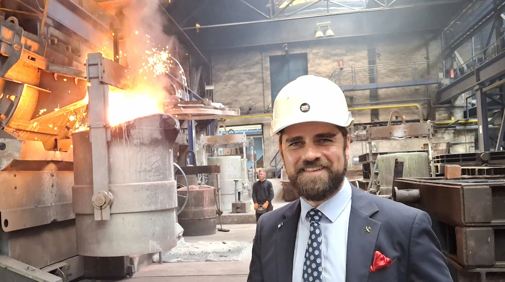 „Glück auf!“: Wie ein Eisengießer aus dem Erzgebirge die ostdeutsche Wirtschaft mobilisiert