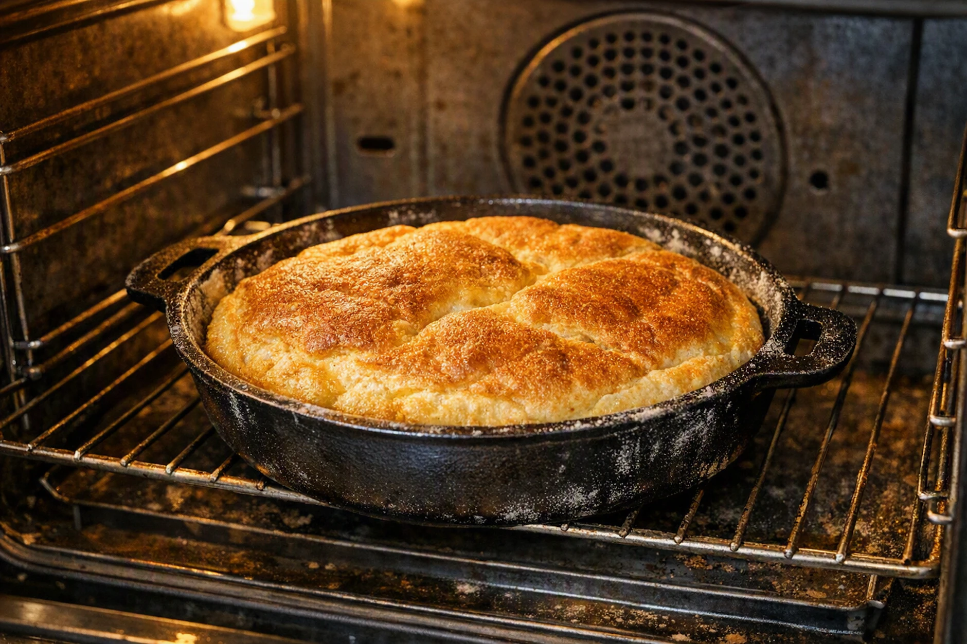In einer Pfanne im Backofen wird das Omelett Stephanie herrlich fluffig. Danach wird es mit Marmelade bestrichen und serviert, je nach Geschmack auch mit Schwips!