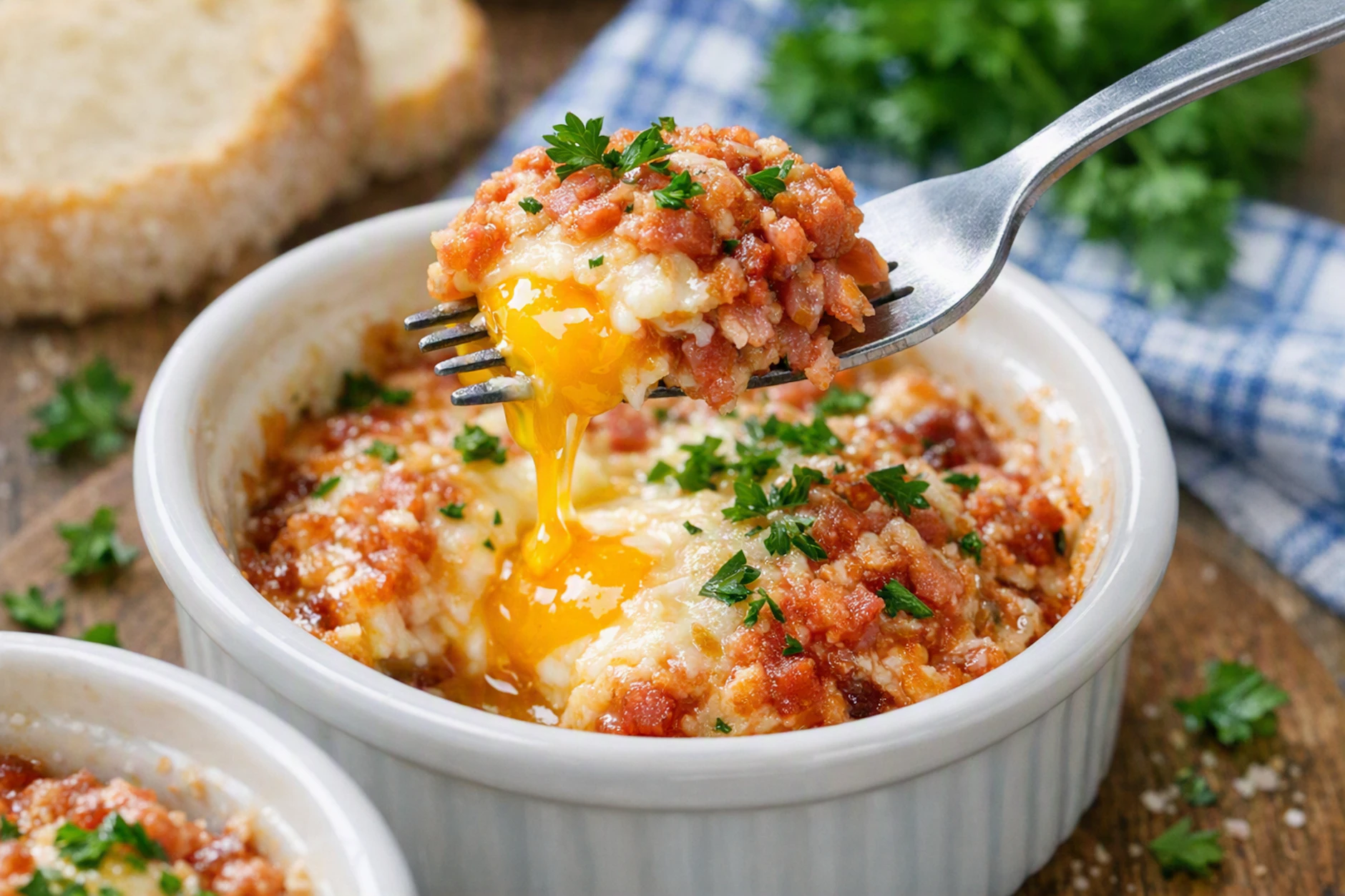 Weich, fluffig, deftig und lecker: Schinkeneier können Sie ganz einfach selbst zubereiten, ohne großen aufwand bringen Sie dieses köstliche Ost-Rezept auf den Tisch.
