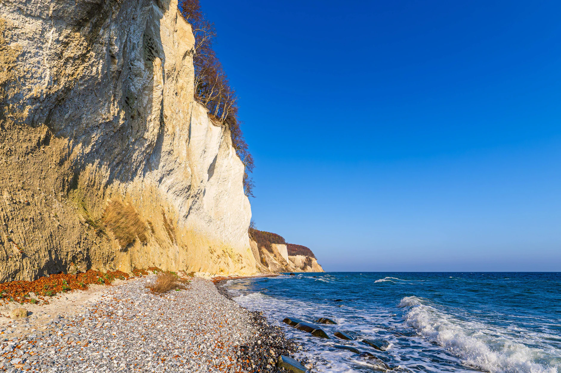 Der Nationalpark Jasmund ist der kleinste Nationalpark Deutschlands.