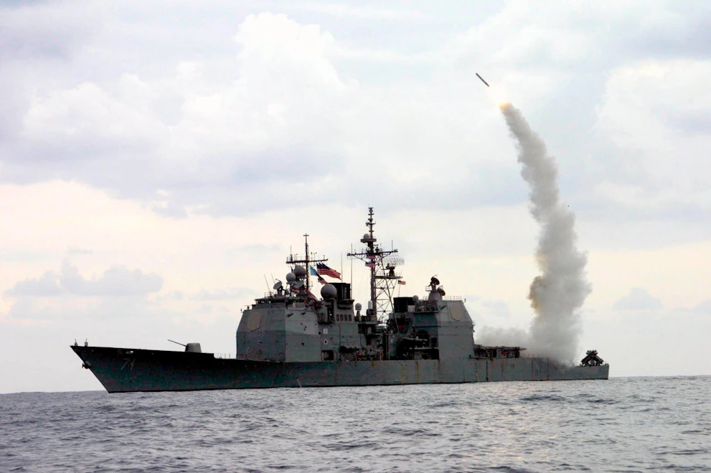 Start eines amerikanischen Tomahawk-Marschflugkörpers: Die Bundeswehr prüft mit Bars und Anthem deutlich günstigere Systeme.