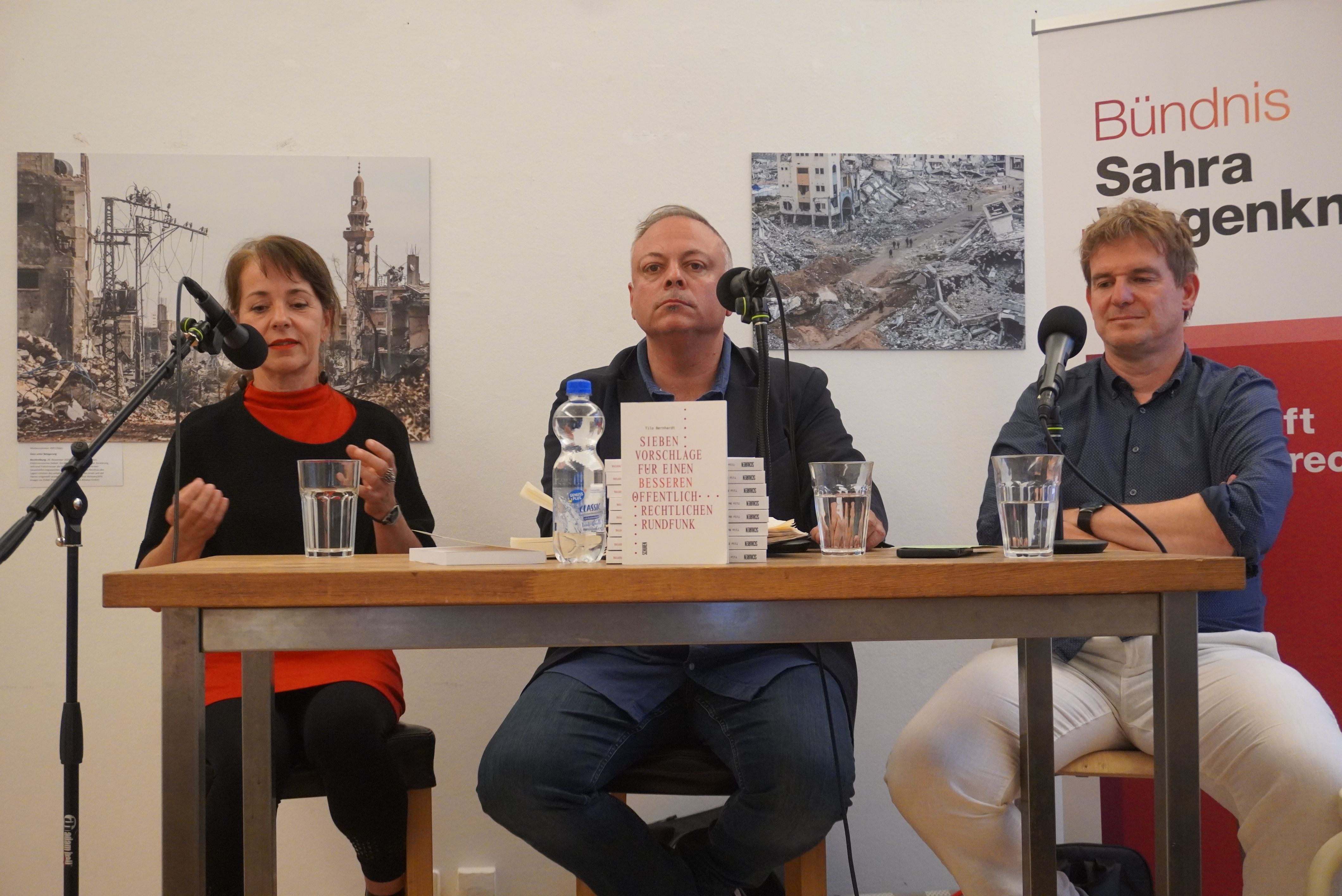 „Milliarden, Macht und Meinung: Kann der ÖRR weg?“ – eine BSW-Podiumsdiskussion macht sich Luft