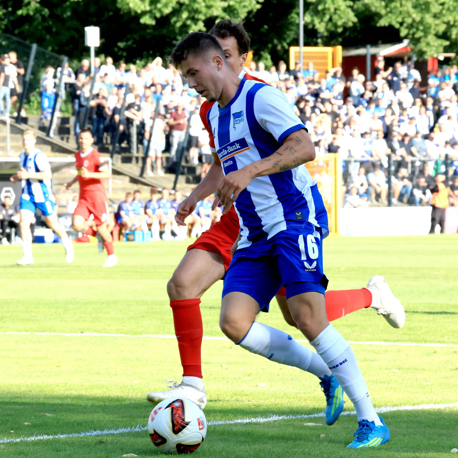 Image - Leitl-Plan bei Hertha: Gustav Christensen wird wie David Raum umgeschult