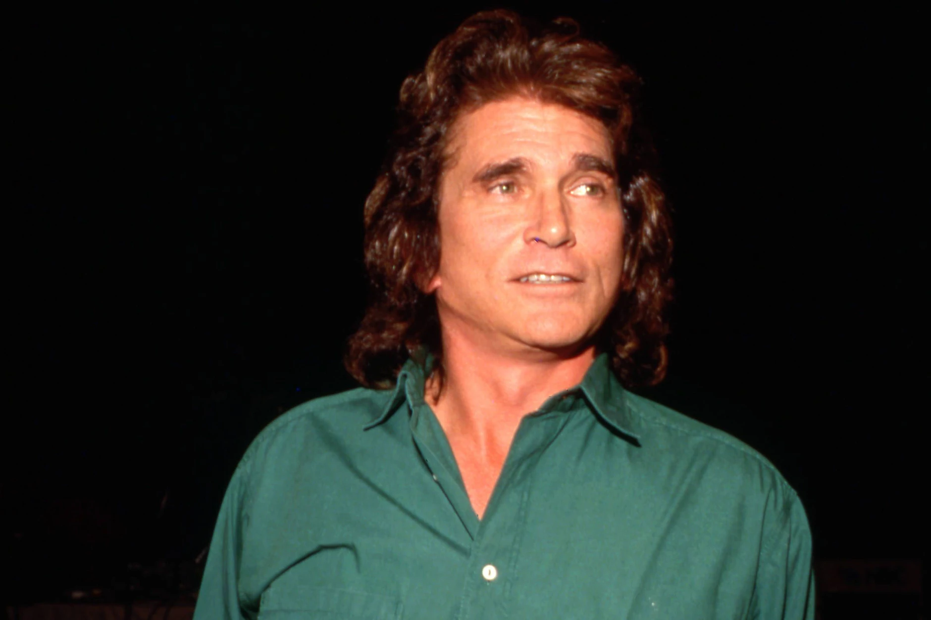 Schauspieler Michael Landon 1990, ein Jahr vor seinem viel zu frühen Tod.