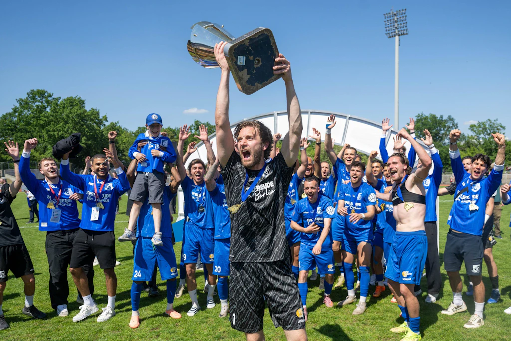Duell der Pokalsieger: VSG Altglienicke (siehe Bild) reist am 1. Spieltag zum FC Erzgebirge Aue.