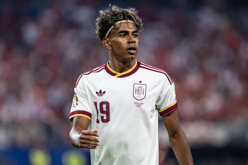 Lamine Yamal: Der spanische Star ist aufgrund einer noch nicht auskurierten Verletzung von seiner Bestform noch etwas entfernt.